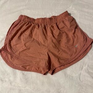 Nike running shorts with attached brief.